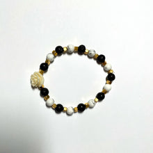 Load image into Gallery viewer, Black and White Romance Bracelet
