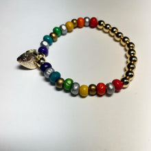 Load image into Gallery viewer, Pot of Gold Pride bracelet
